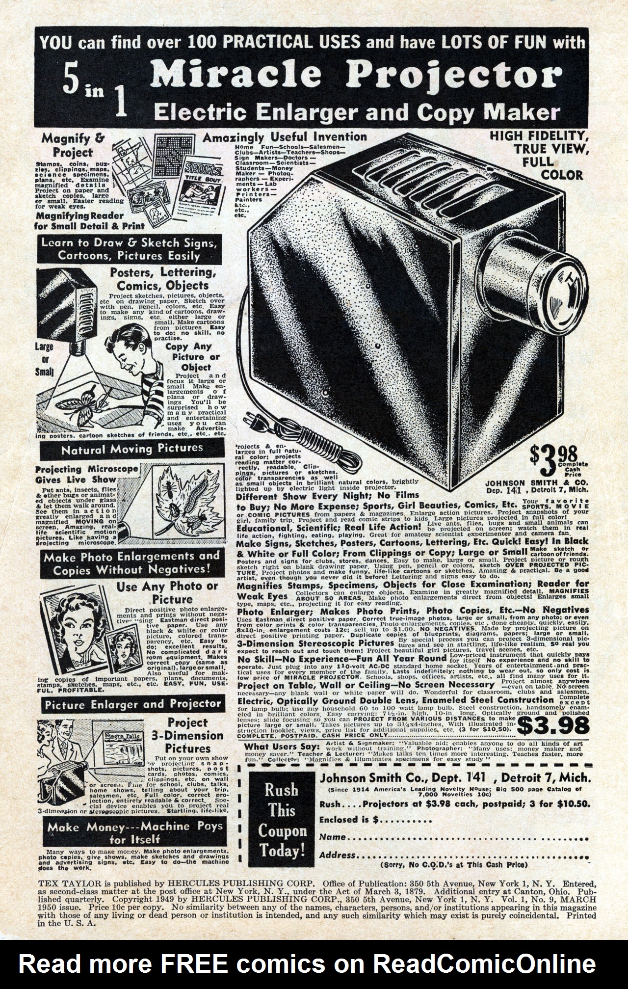 Read online Tex Taylor comic -  Issue #9 - 2