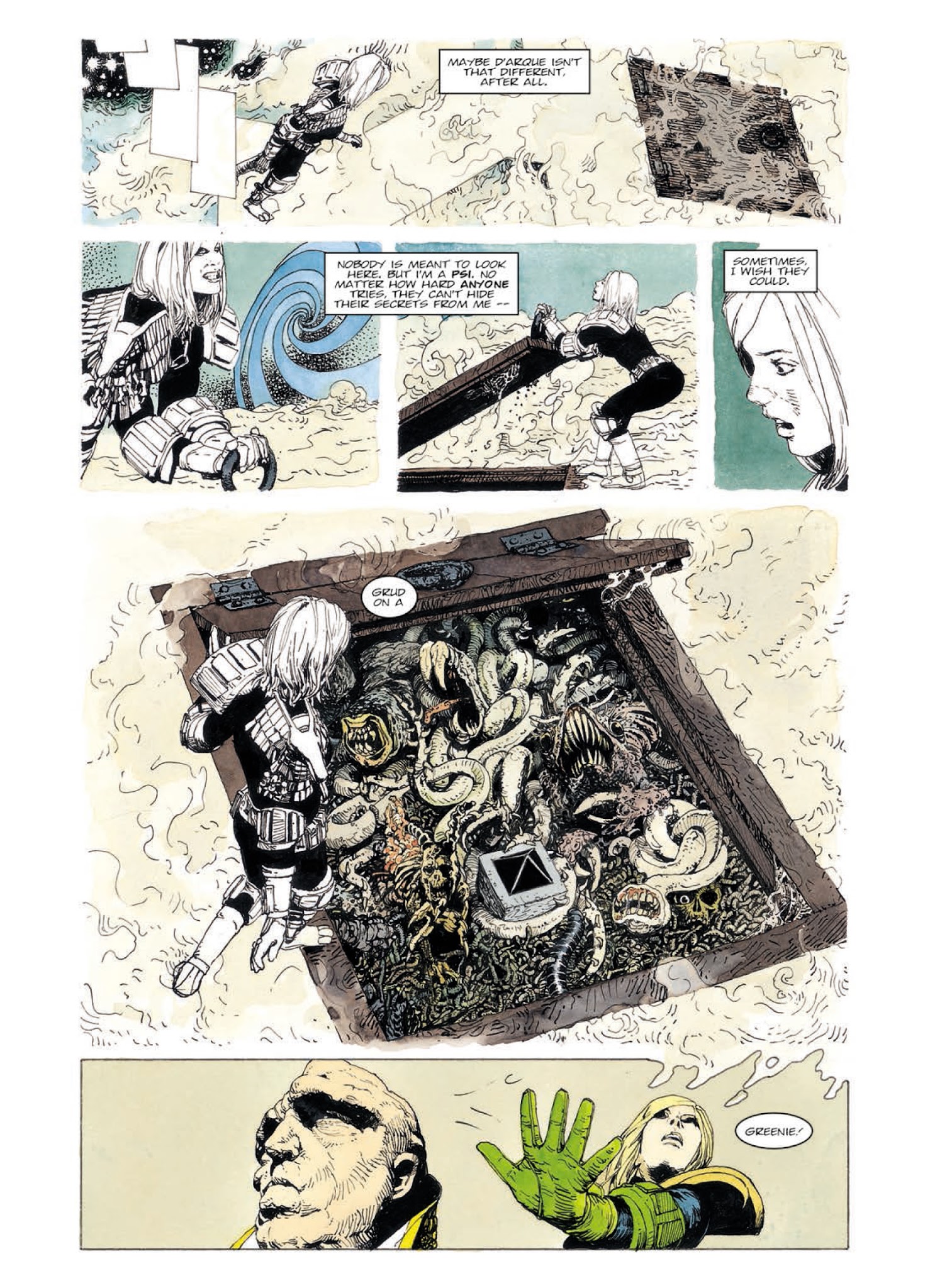 Read online Judge Anderson: The Psi Files comic -  Issue # TPB 4 - 54