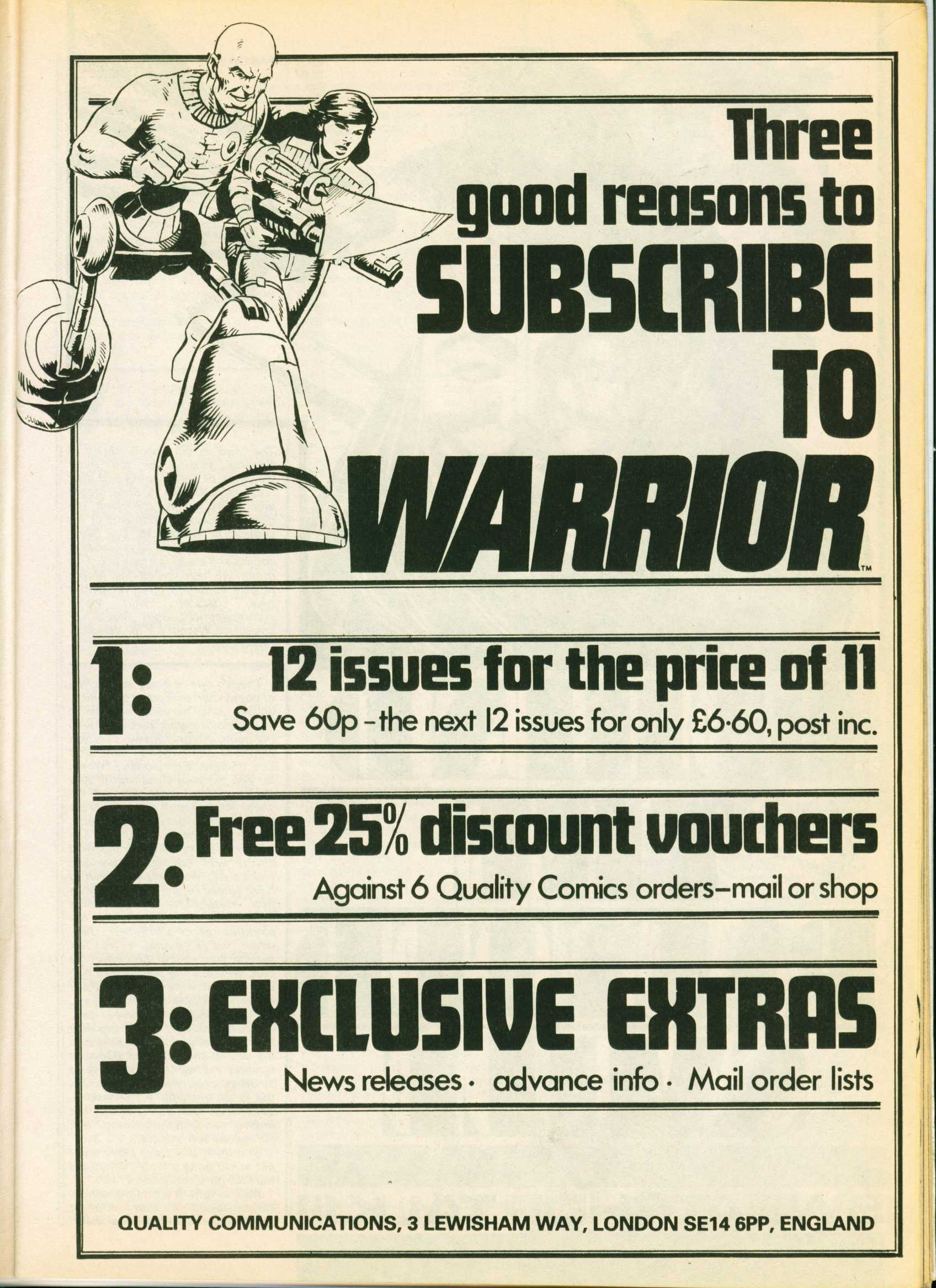 Read online Warrior comic -  Issue #17 - 17