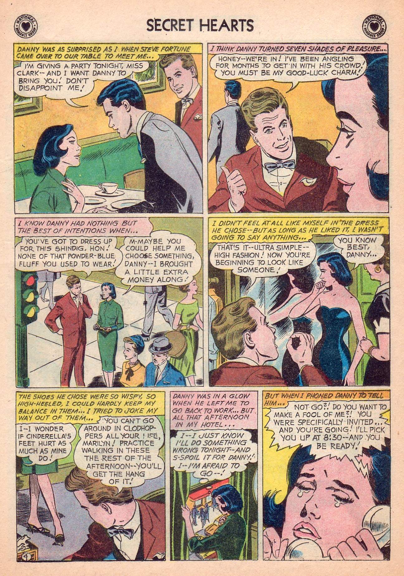 Read online Secret Hearts comic -  Issue #63 - 21