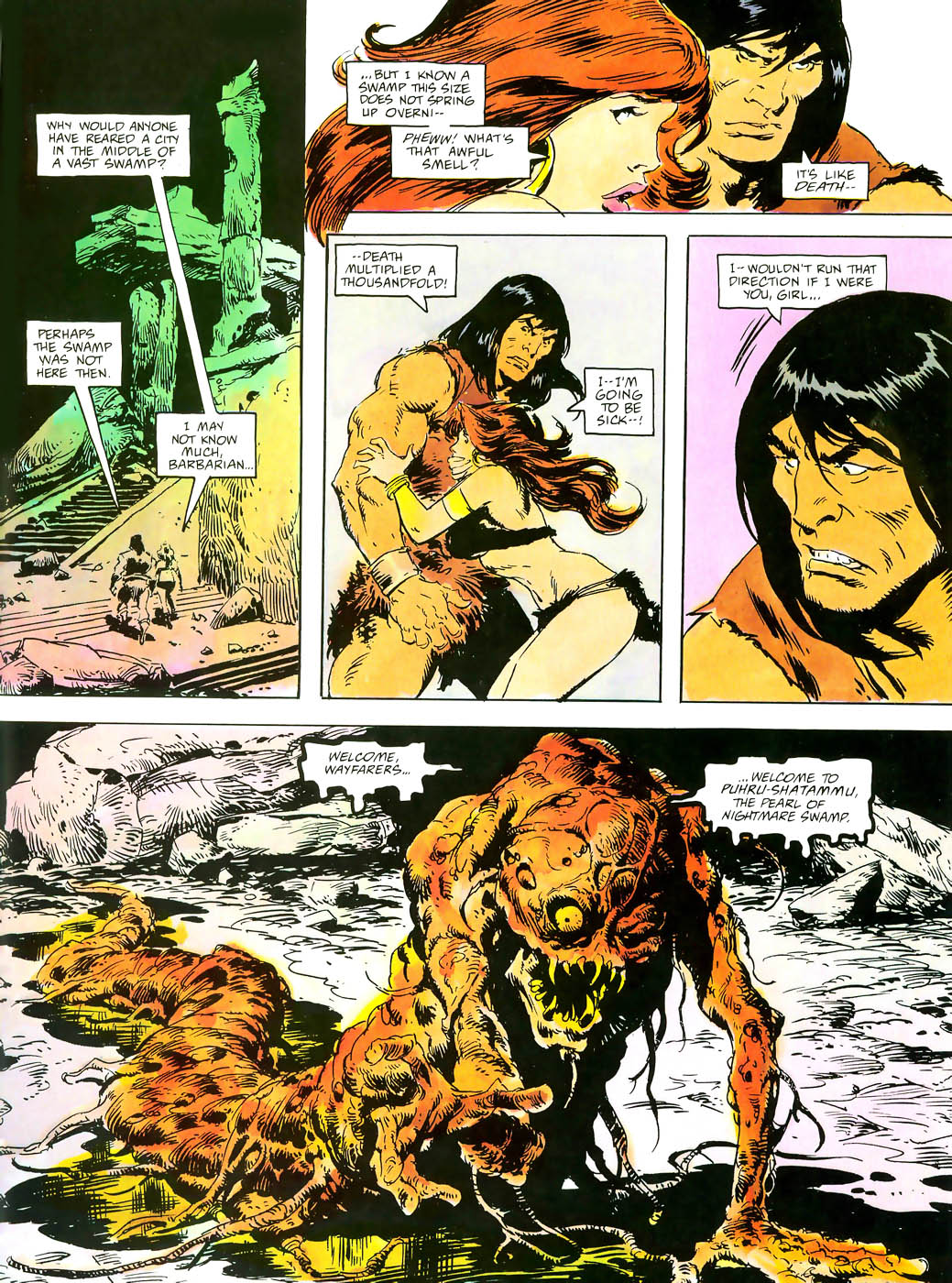Read online Marvel Graphic Novel comic -  Issue #69 - Conan - The Rogue - 50