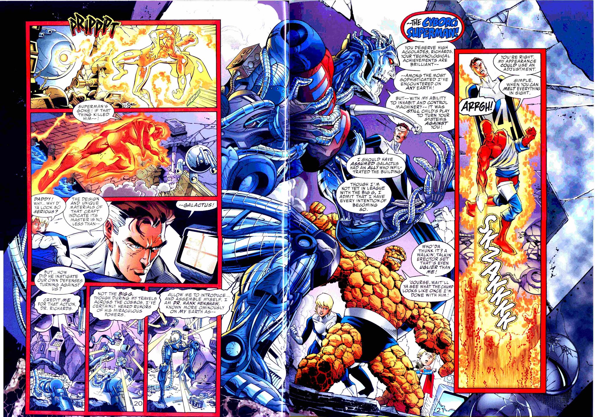 Read online Superman/Fantastic Four comic -  Issue # Full - 20