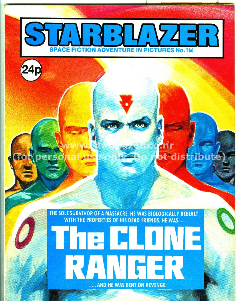 Read online Starblazer comic -  Issue #166 - 2