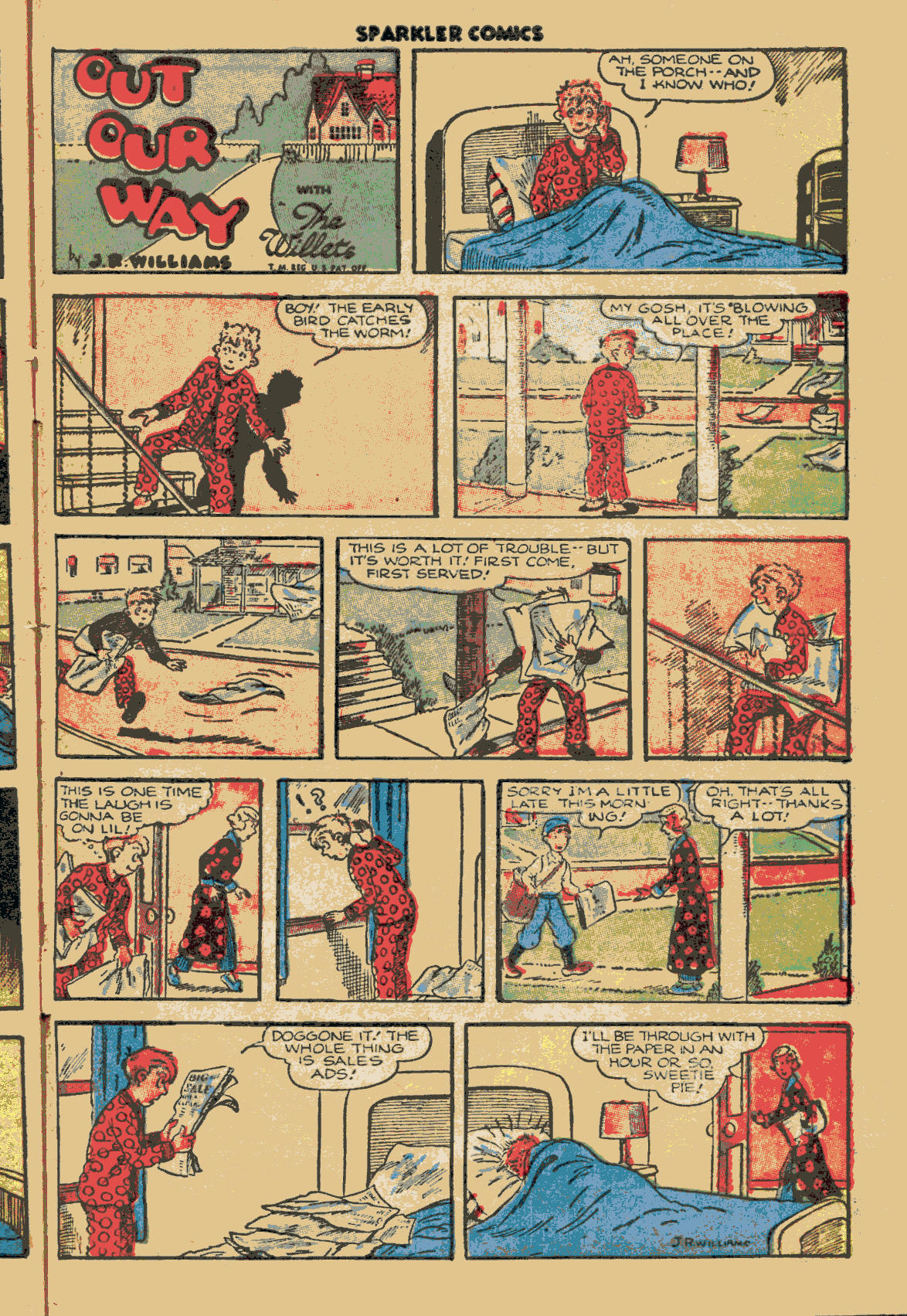 Read online Sparkler Comics comic -  Issue #58 - 49