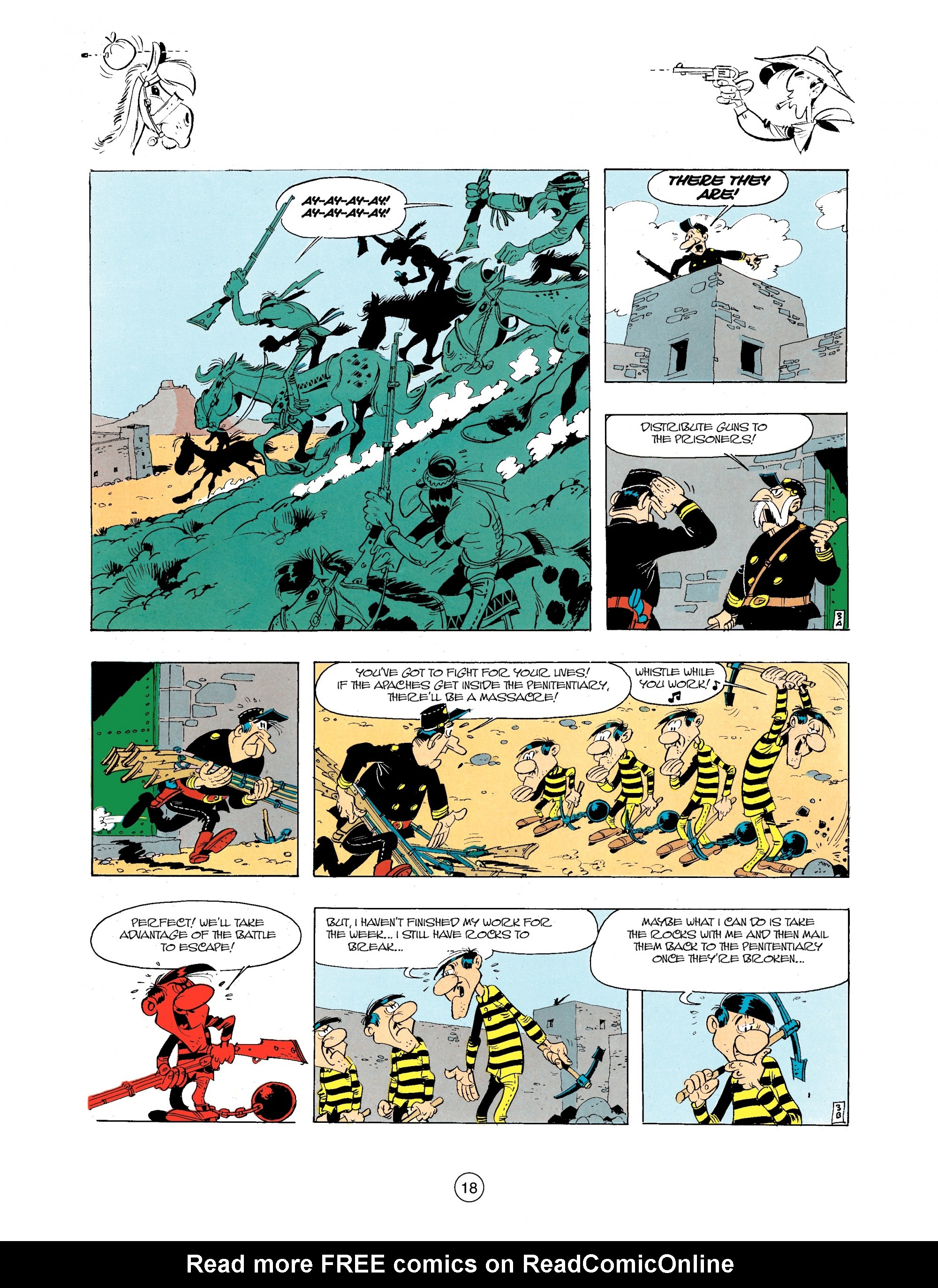Read online A Lucky Luke Adventure comic -  Issue #34 - 18