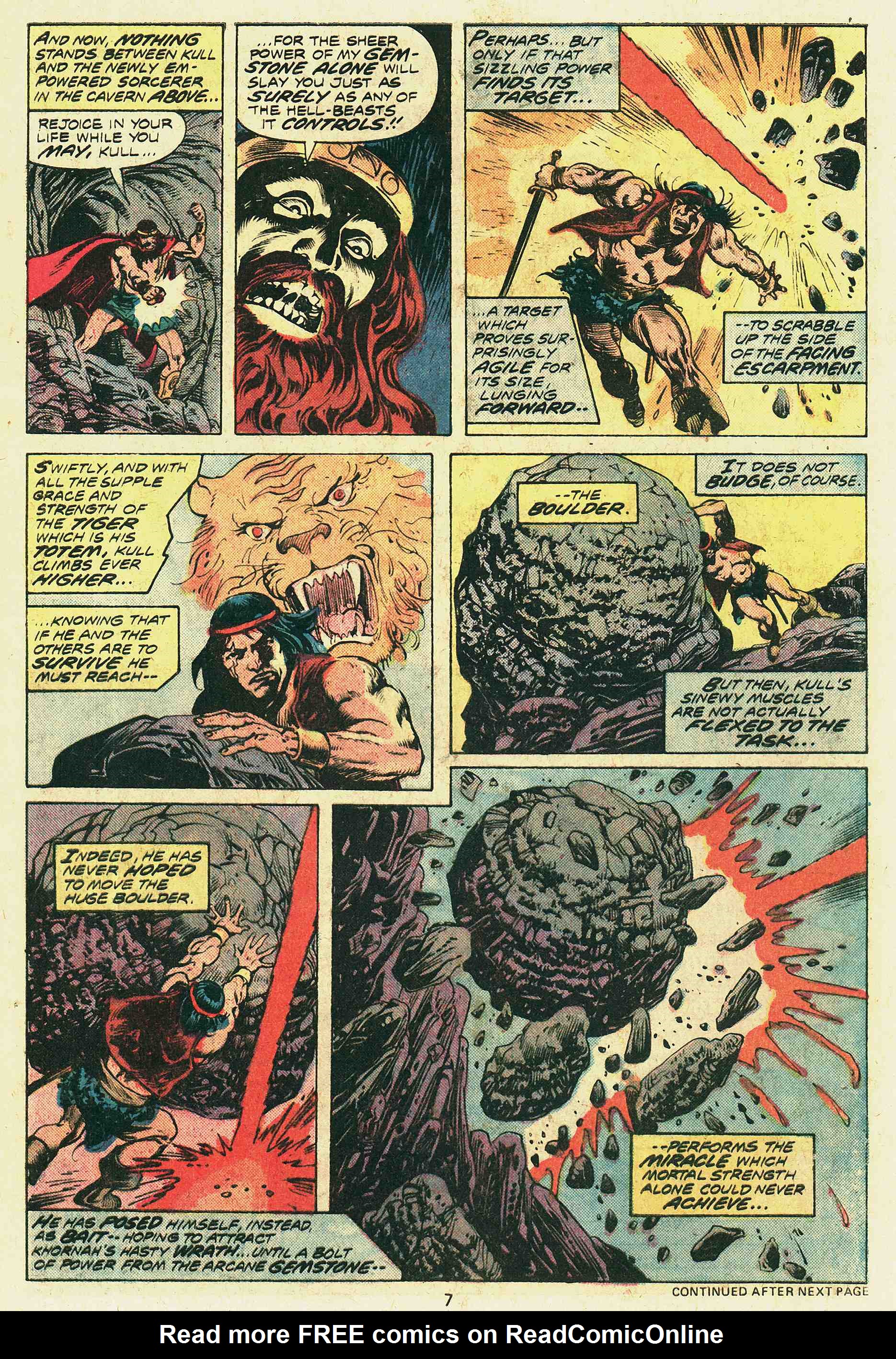 Read online Kull The Destroyer comic -  Issue #19 - 6