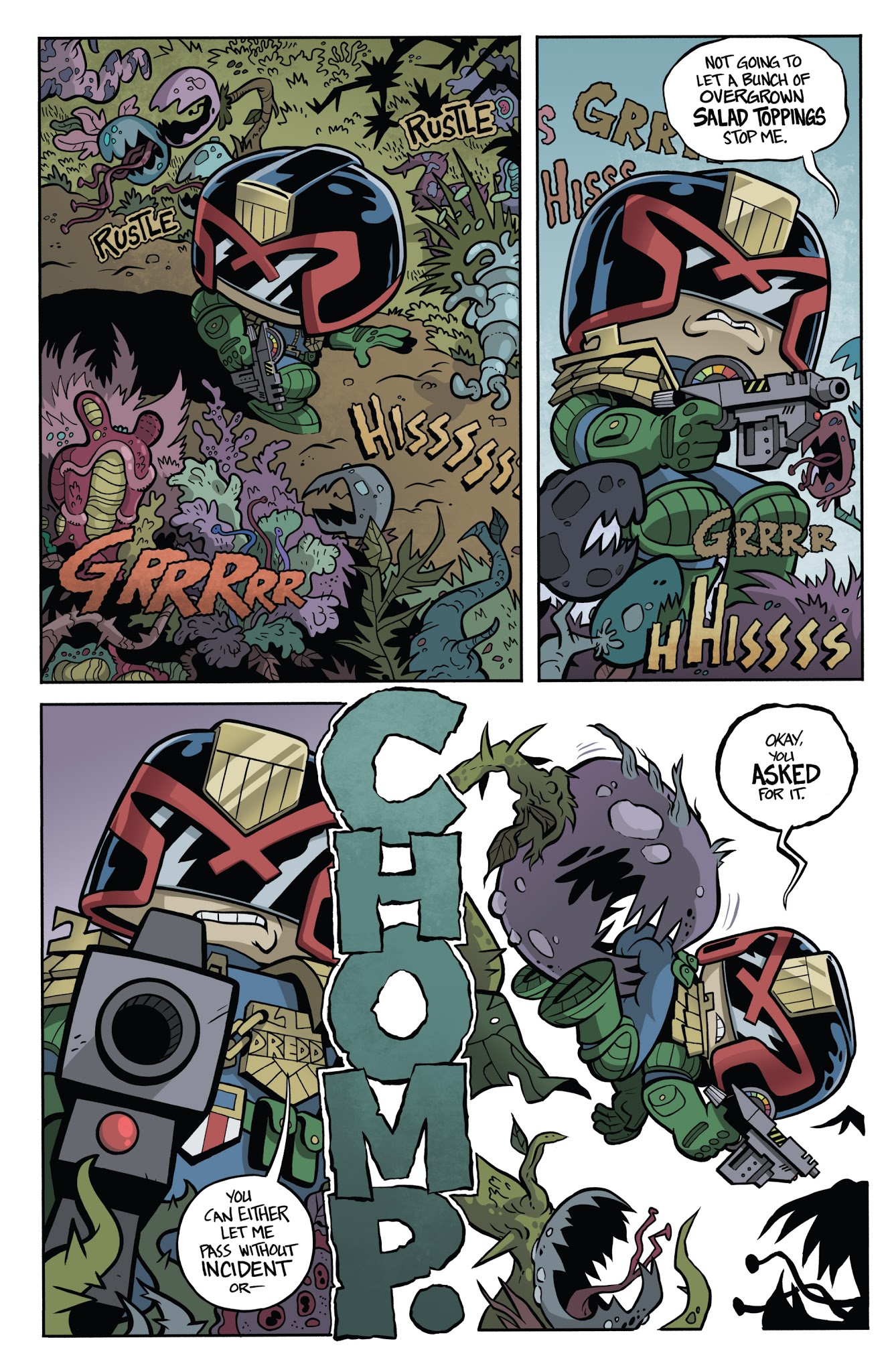 Read online Judge Dredd Funko Universe comic -  Issue # Full - 14