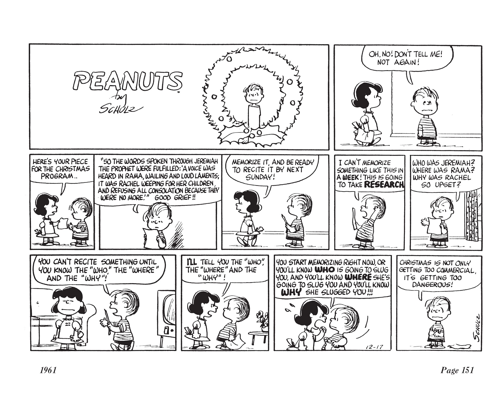 Read online The Complete Peanuts comic -  Issue # TPB 6 - 166