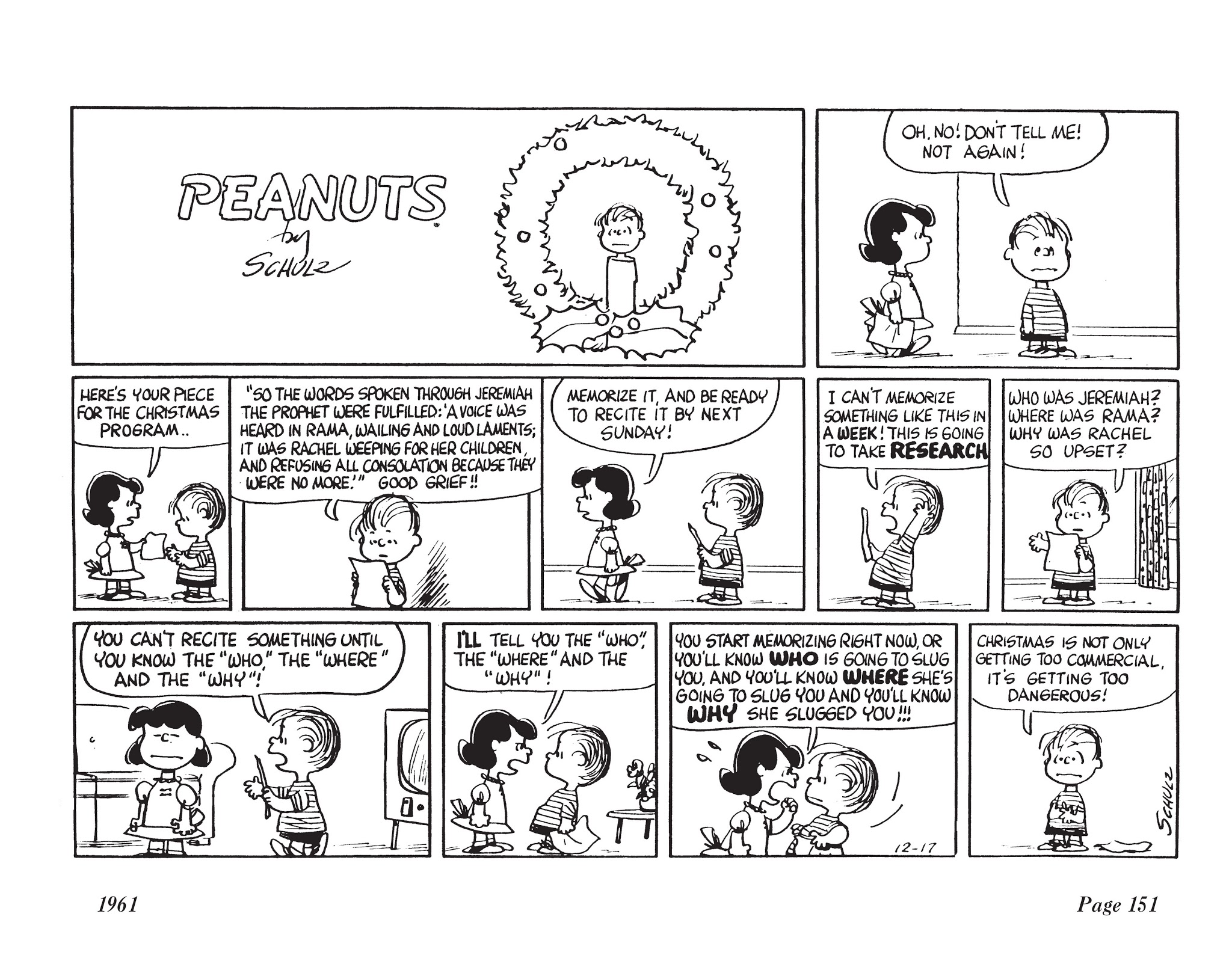 Read online The Complete Peanuts comic -  Issue # TPB 6 - 166
