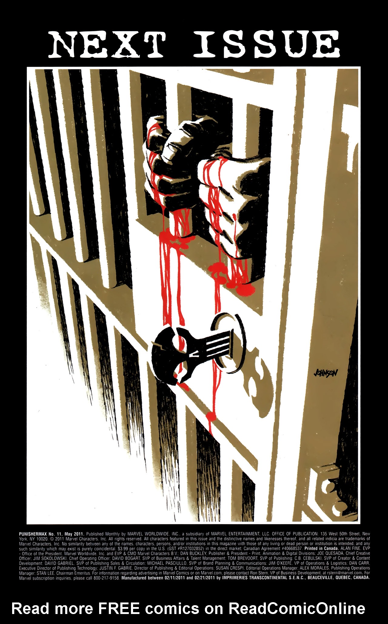 Read online PunisherMAX comic -  Issue #11 - 25