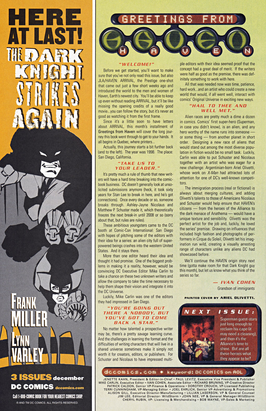 Read online Haven: The Broken City comic -  Issue #1 - 24