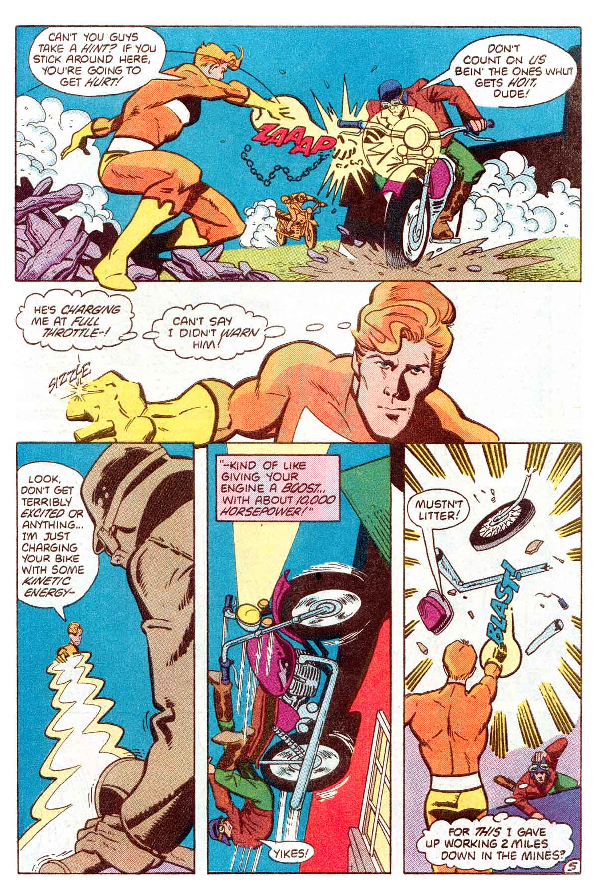 Read online E-Man (1983) comic -  Issue #10 - 7