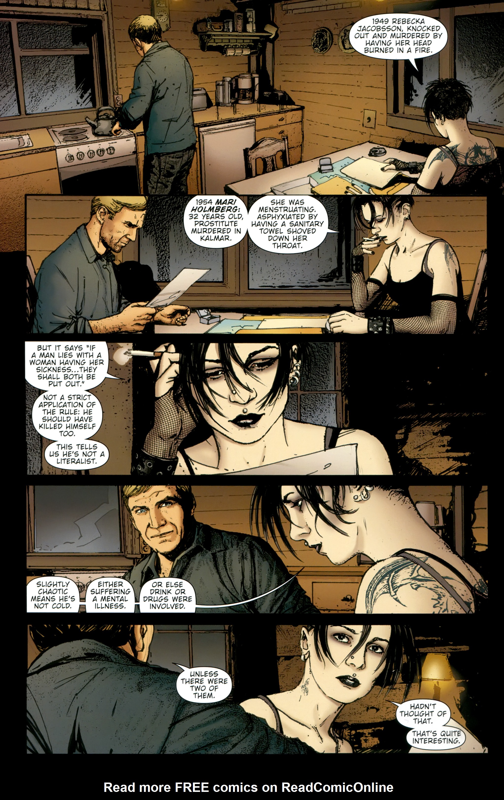 Read online The Girl With the Dragon Tattoo comic -  Issue # TPB 2 - 64