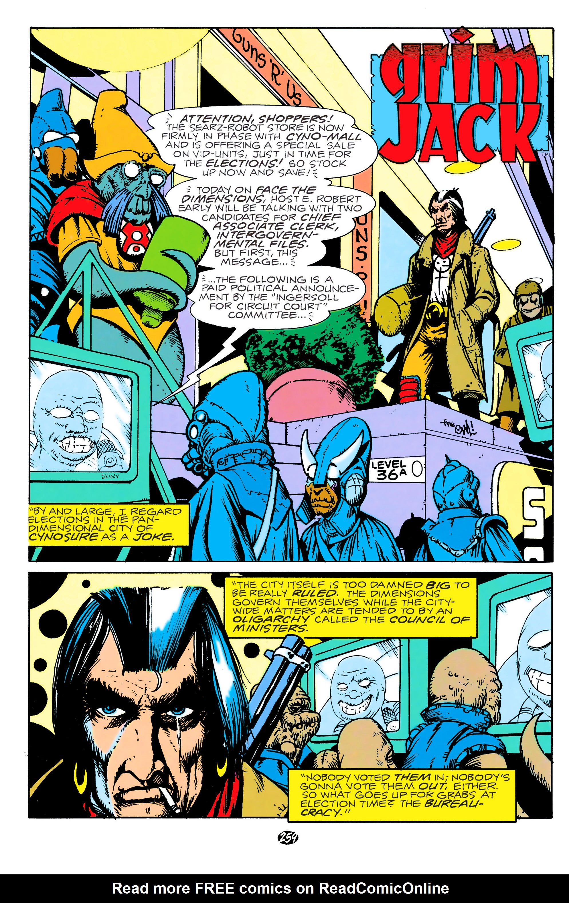 Read online Grimjack comic -  Issue # _TPB 1 - 252