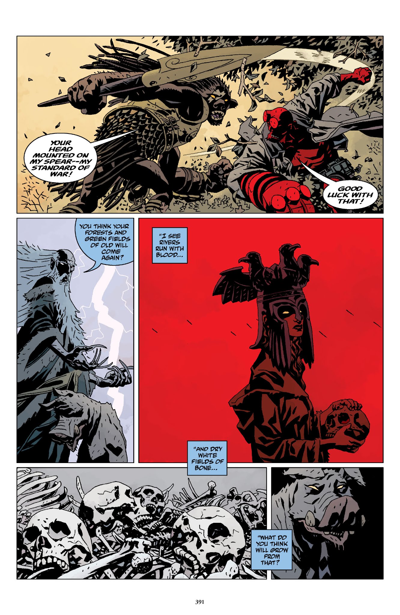 Read online Hellboy Omnibus comic -  Issue # TPB 3 (Part 4) - 92