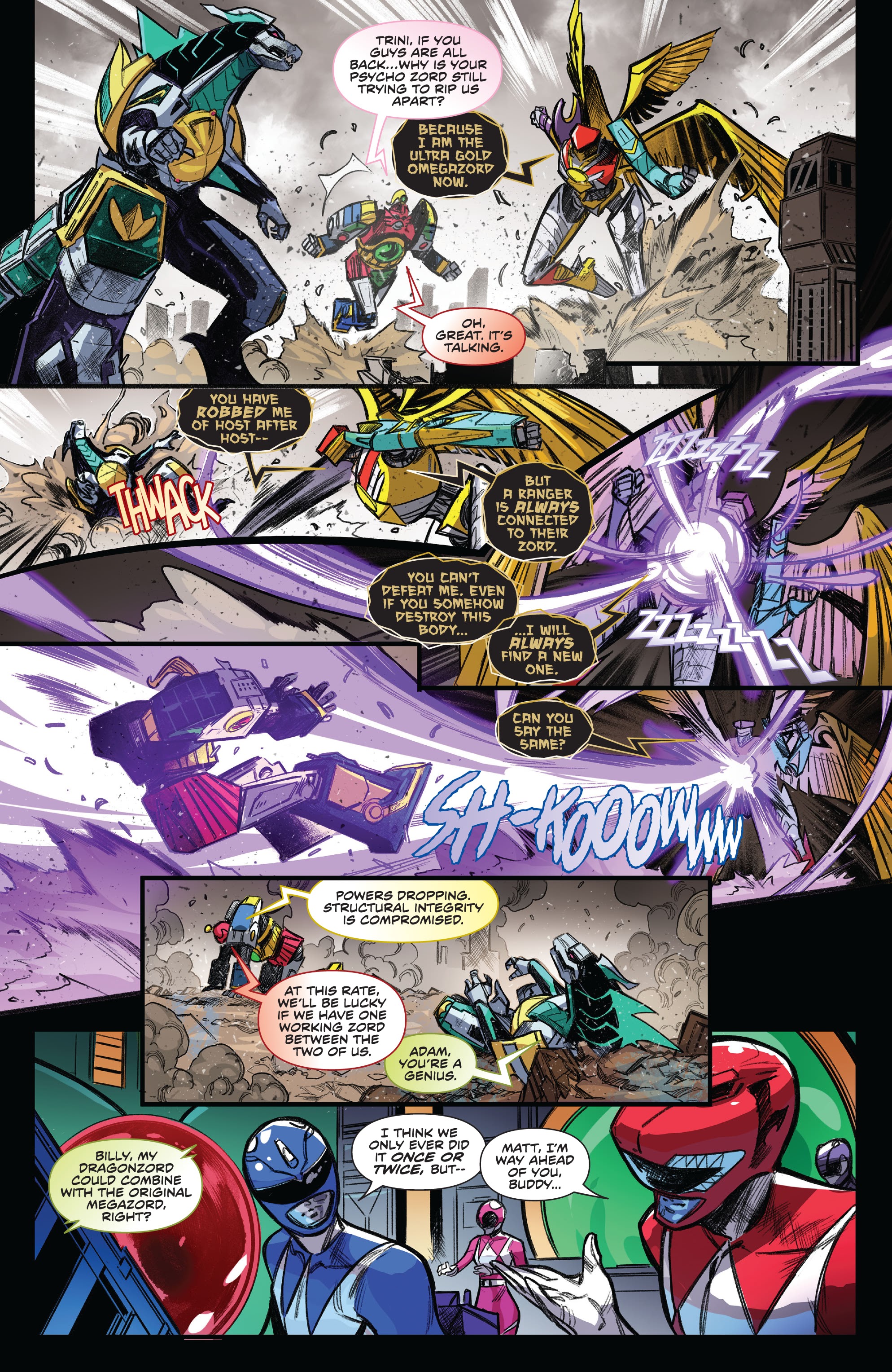 Read online Mighty Morphin Power Rangers (2022) comic -  Issue # Full - 33