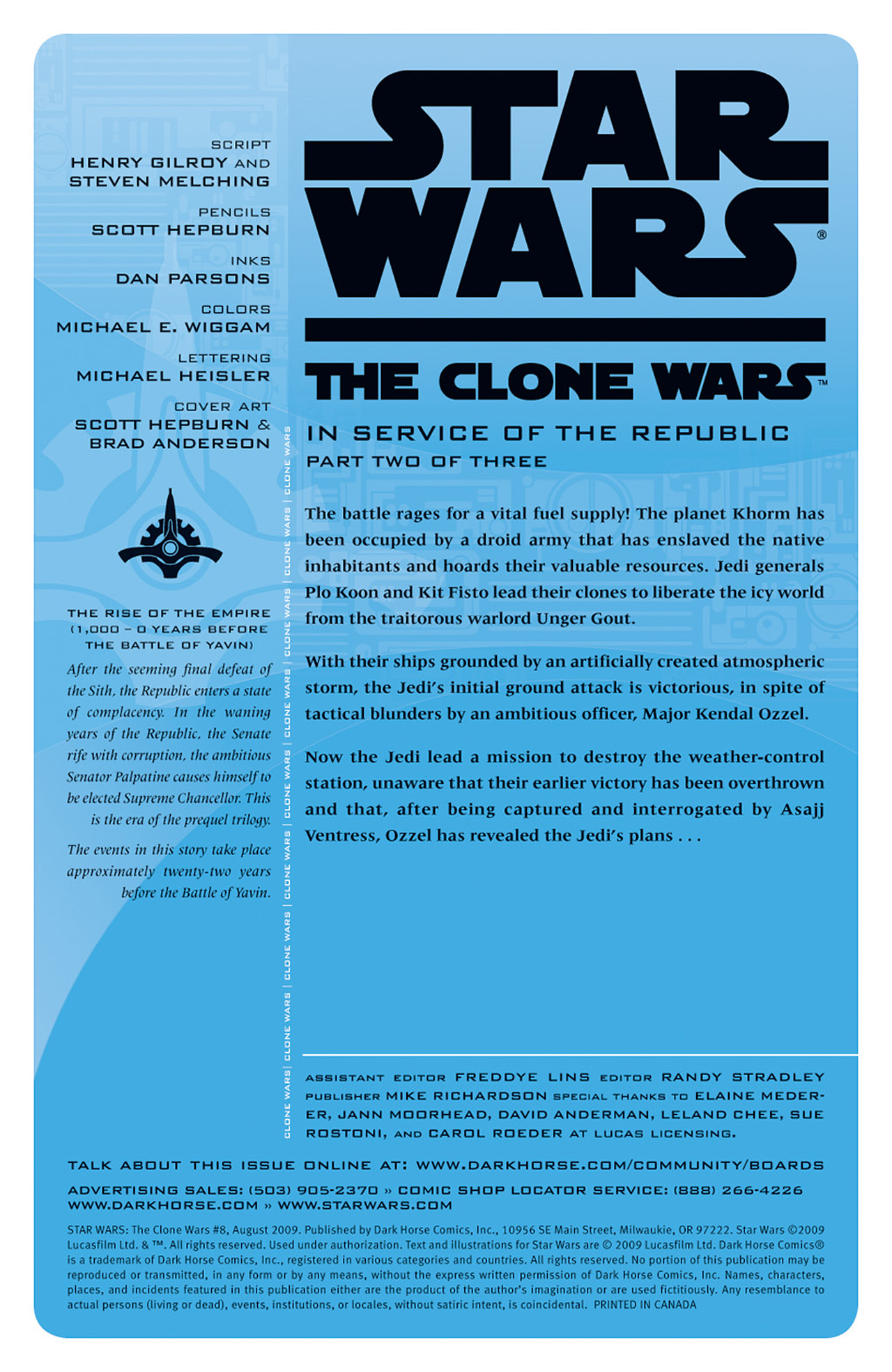 Read online Star Wars: The Clone Wars comic -  Issue #8 - 2