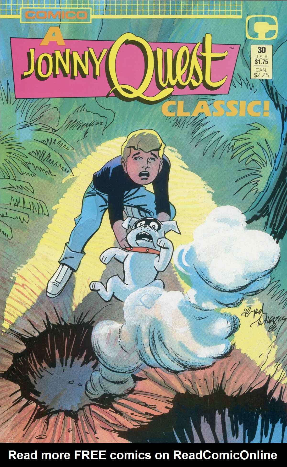Read online Jonny Quest comic -  Issue #30 - 1