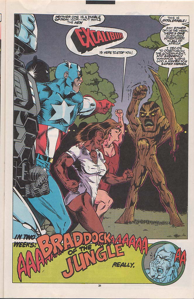 Read online Excalibur (1988) comic -  Issue #59 - 23