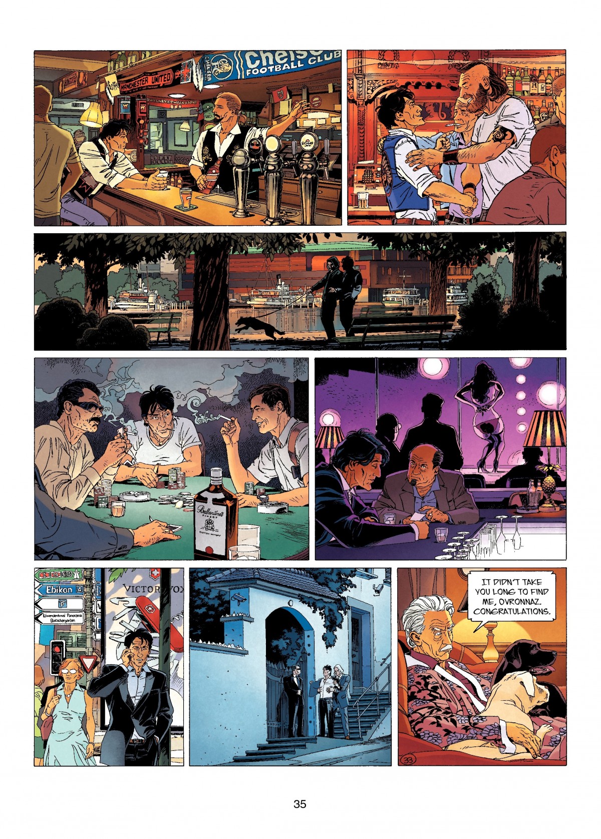 Read online Largo Winch comic -  Issue # TPB 13 - 35