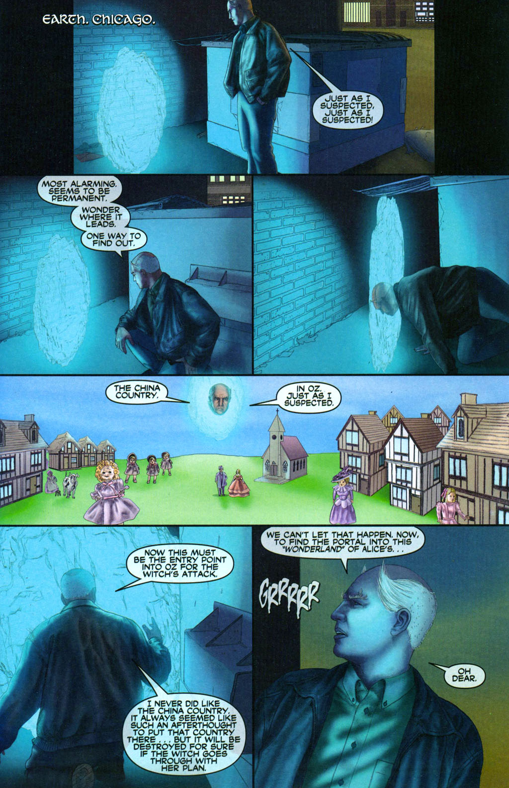 Read online The Oz/Wonderland Chronicles comic -  Issue #2 - 8