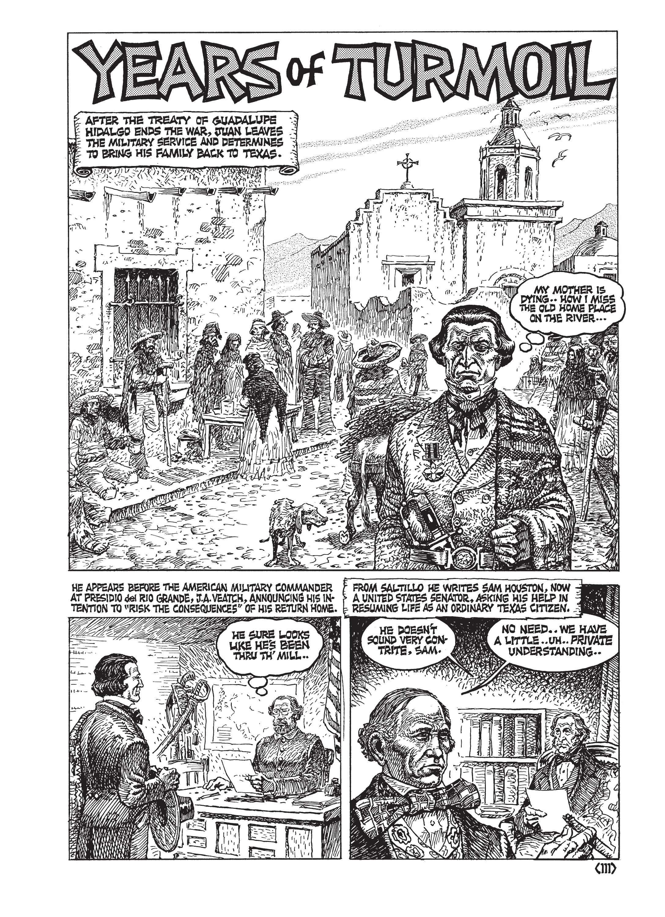 Read online Jack Jackson's American History: Los Tejanos and Lost Cause comic -  Issue # TPB (Part 2) - 15