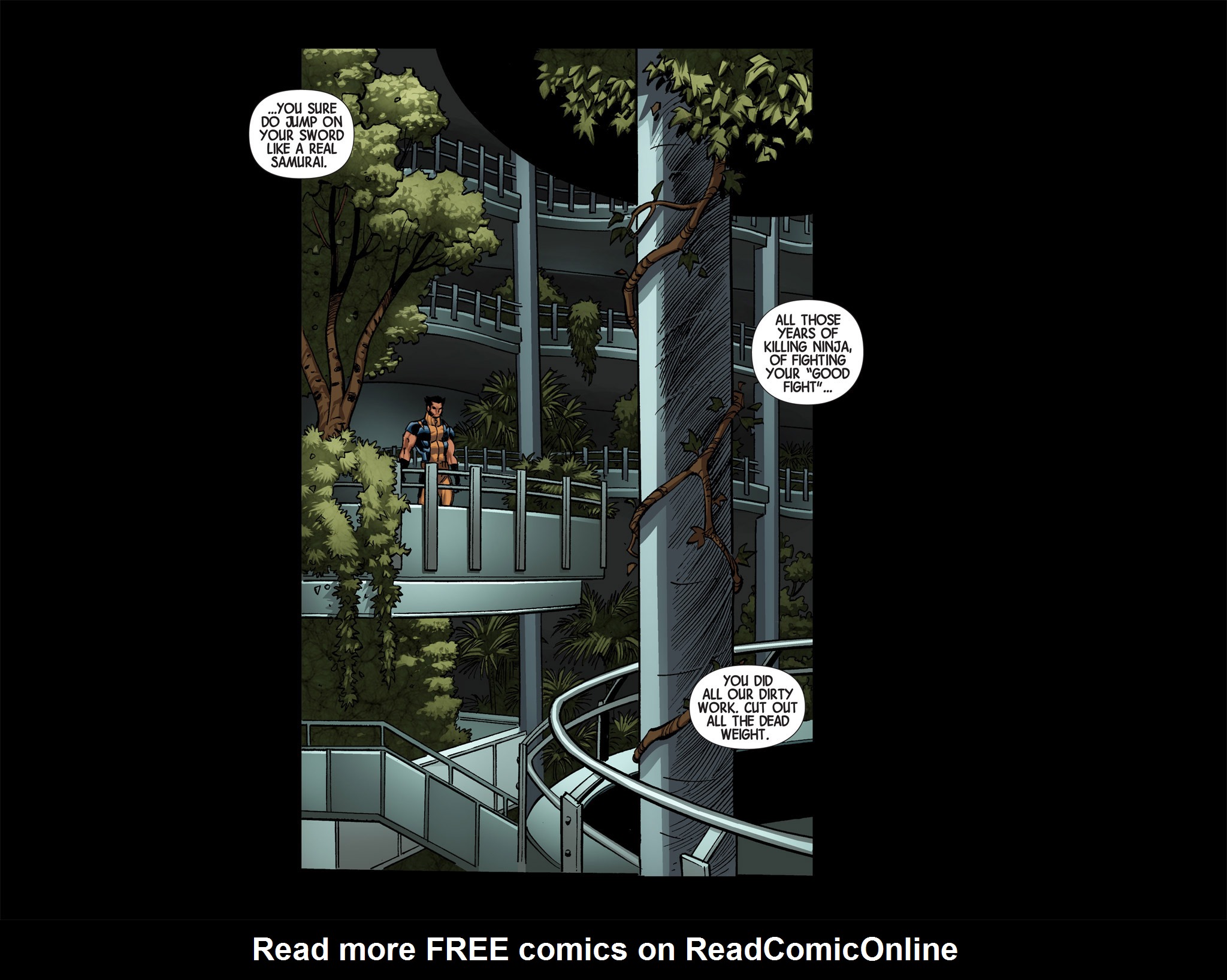 Read online Wolverine: Japan's Most Wanted comic -  Issue #4 - 38