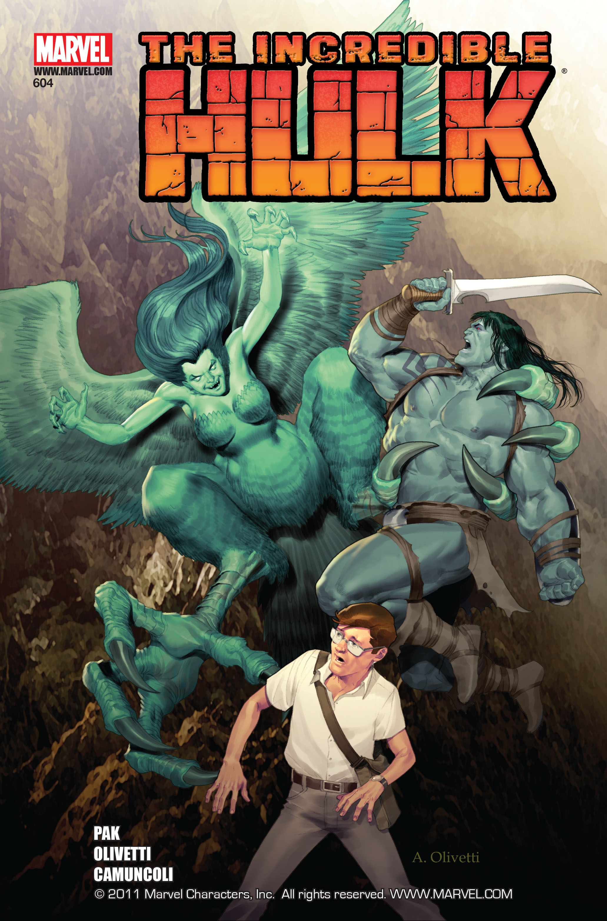 Read online The Incredible Hulk (1968) comic -  Issue #604 - 1