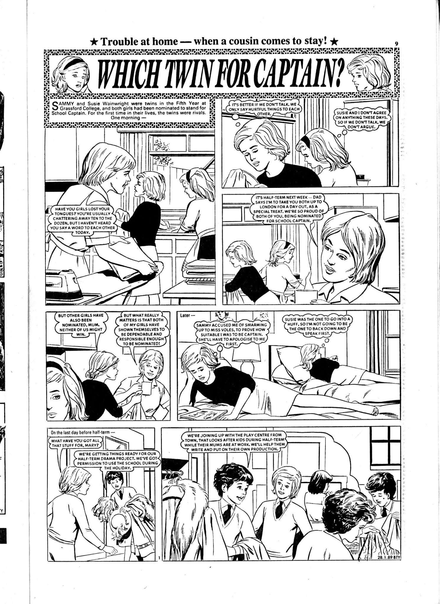 Read online Bunty comic -  Issue #1620 - 9