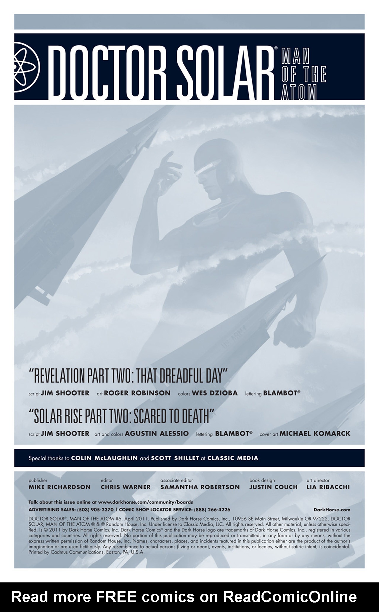 Read online Doctor Solar, Man of the Atom comic -  Issue #6 - 2