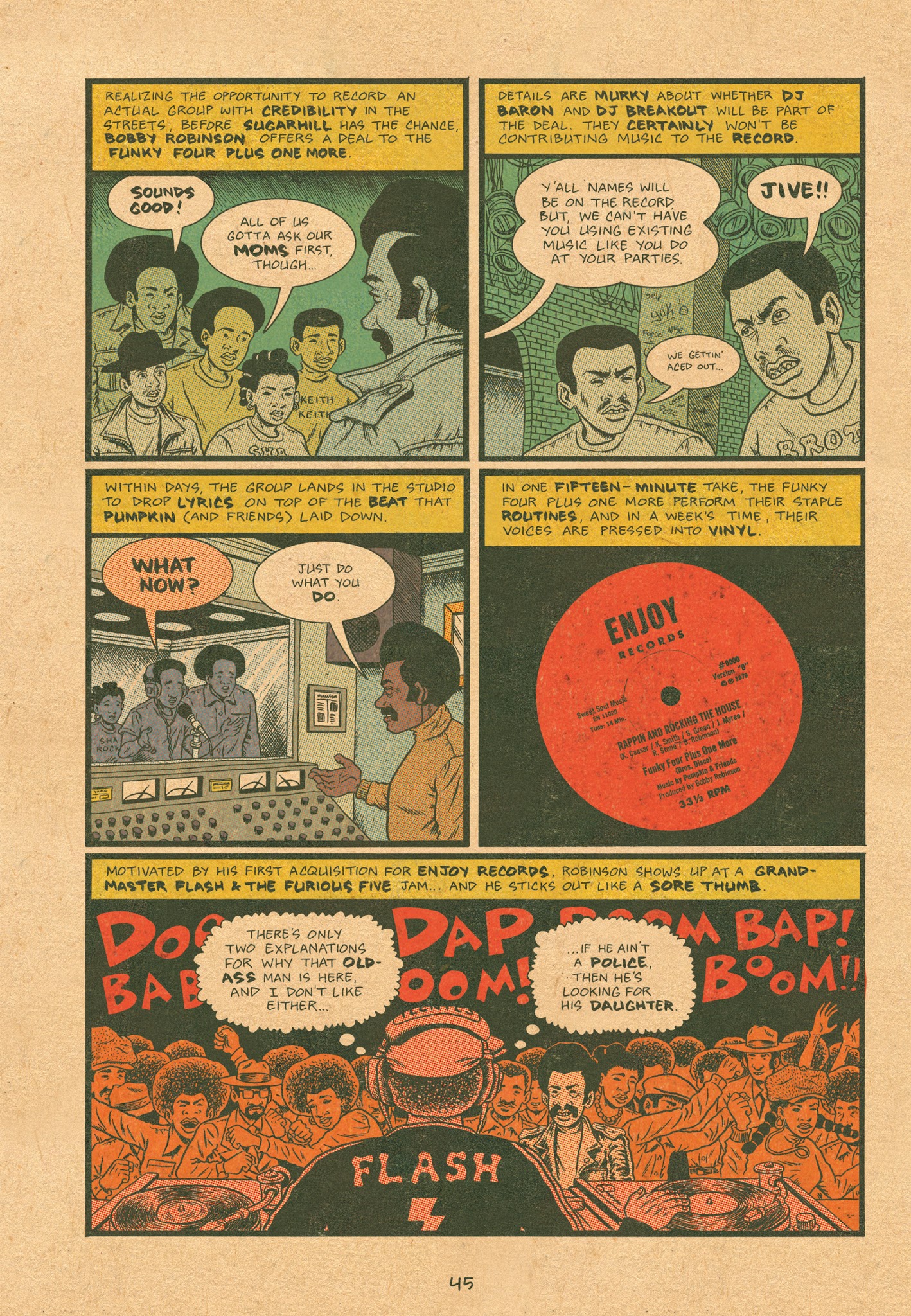 Read online Hip Hop Family Tree (2013) comic -  Issue # TPB 1 - 46