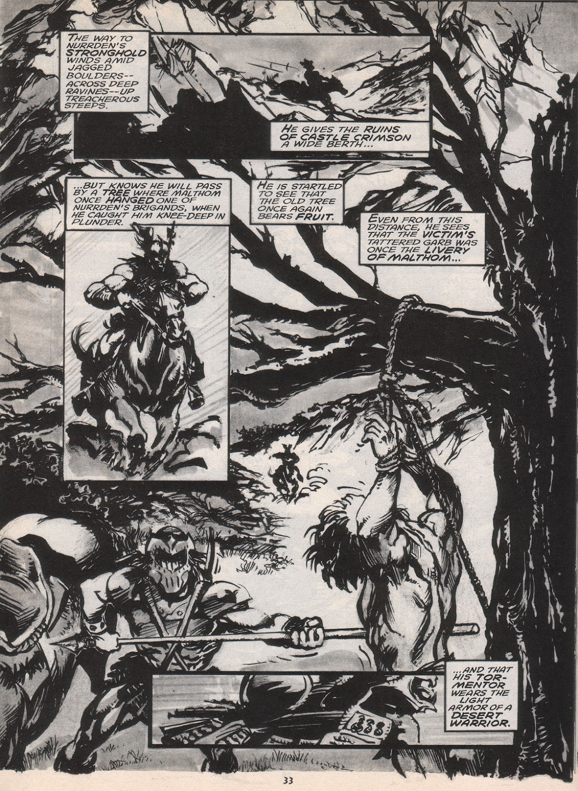 The Savage Sword Of Conan issue 222 - Page 34