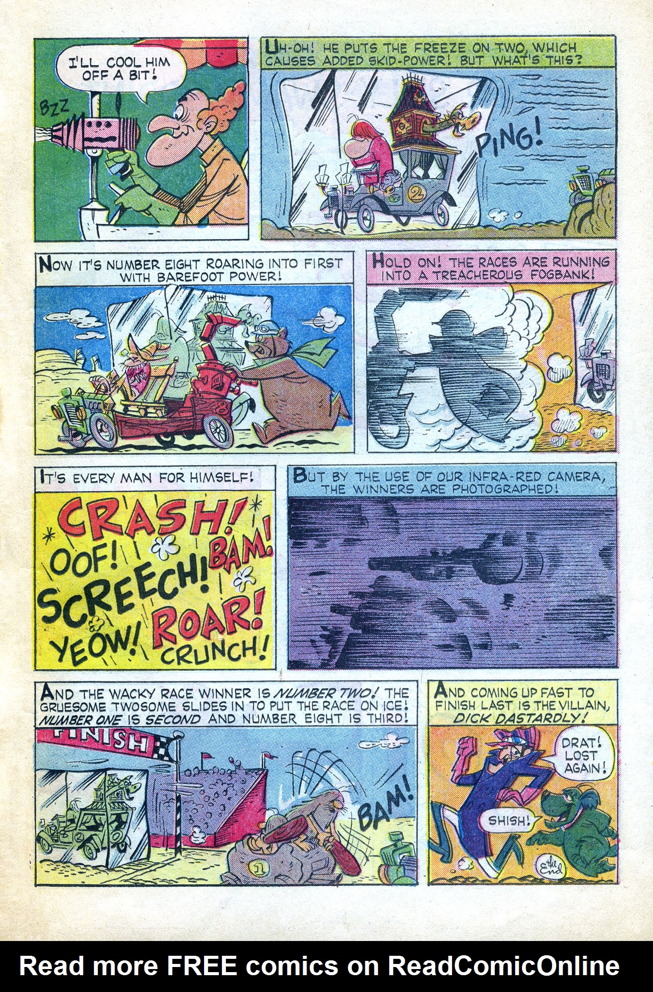 Read online Hanna-Barbera Wacky Races comic -  Issue #1 - 10