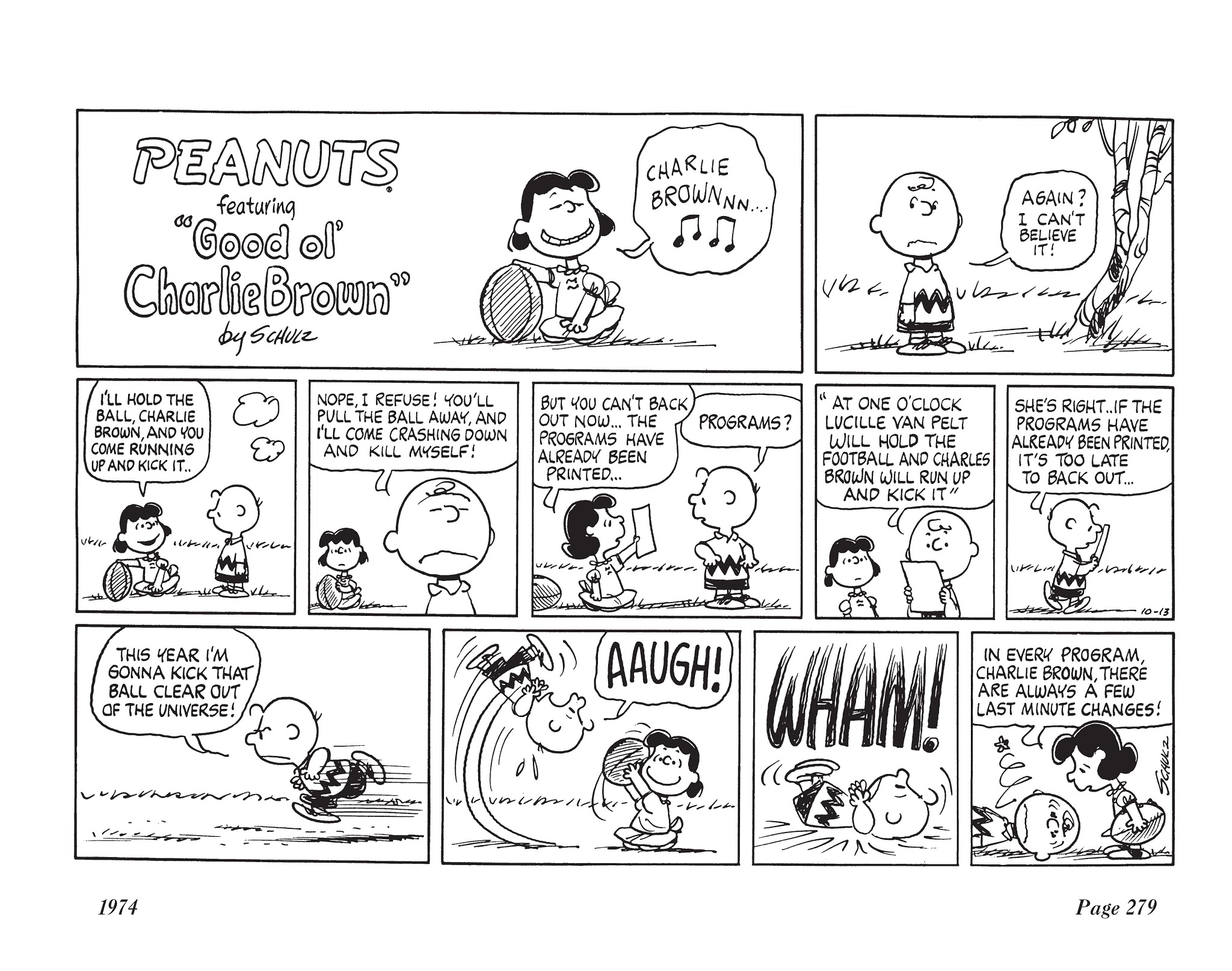 Read online The Complete Peanuts comic -  Issue # TPB 12 - 293