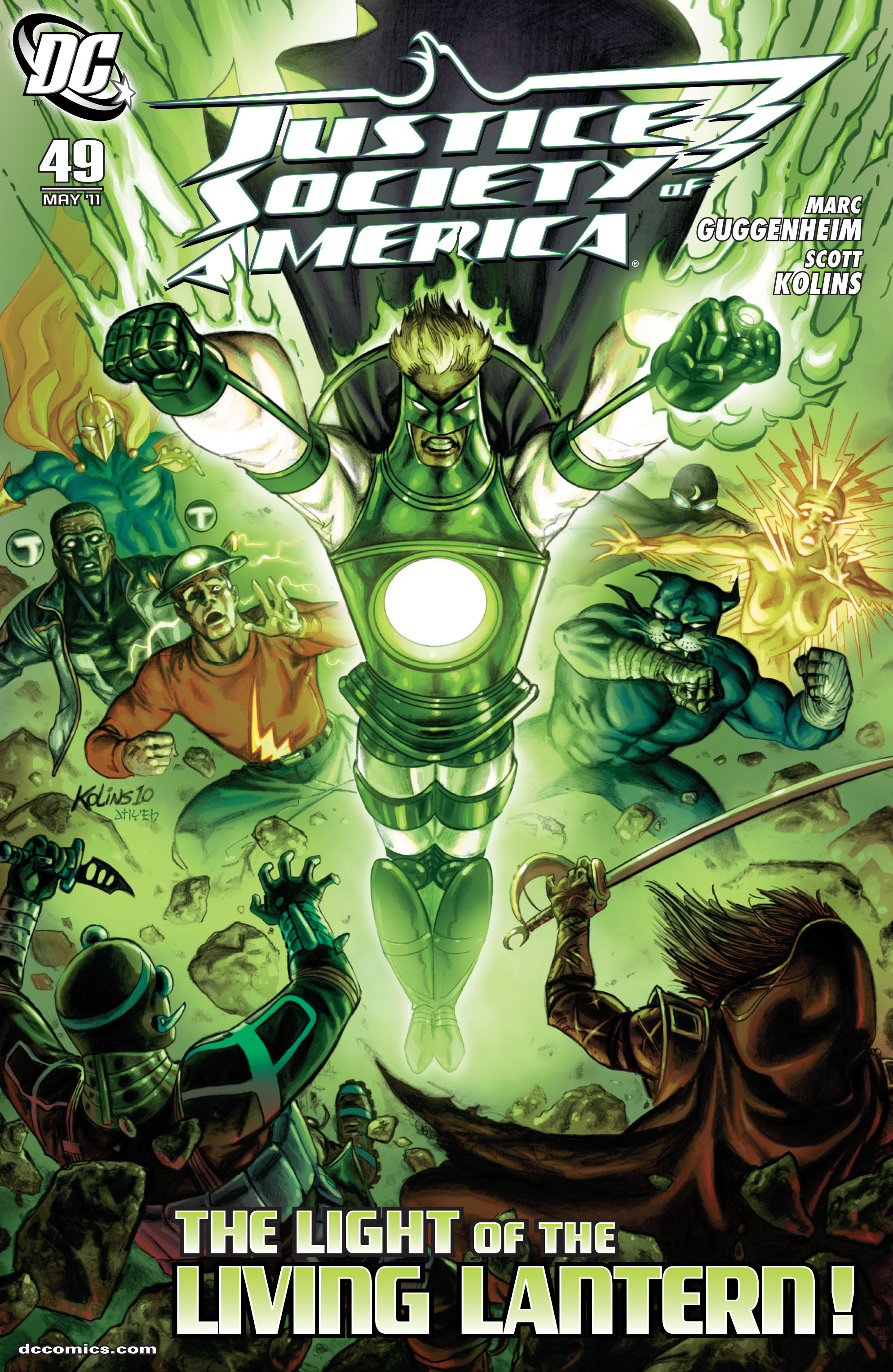 Read online Justice Society of America (2007) comic -  Issue #49 - 1