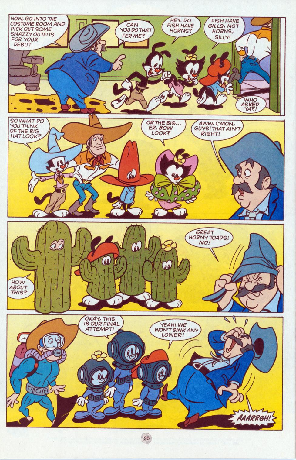 Read online Animaniacs comic -  Issue #3 - 32