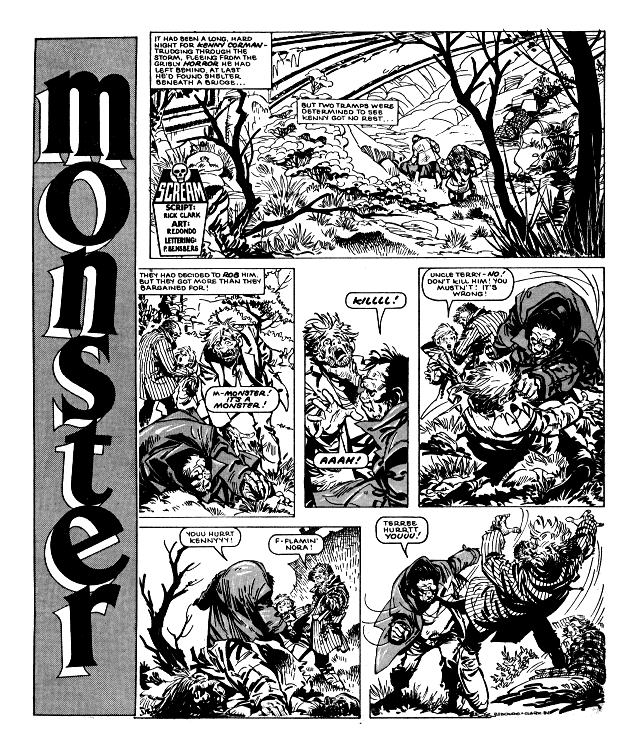 Read online Scream! (1984) comic -  Issue #8 - 28