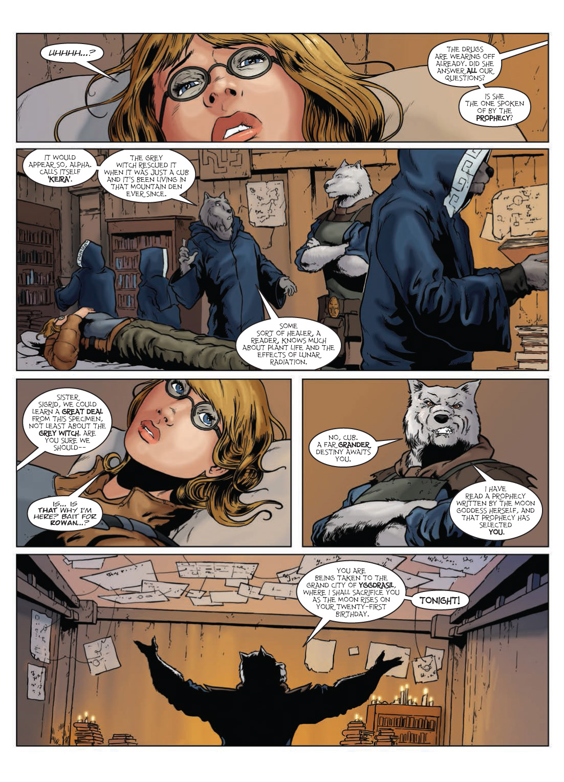 Read online Age of the Wolf comic -  Issue # TPB - 113