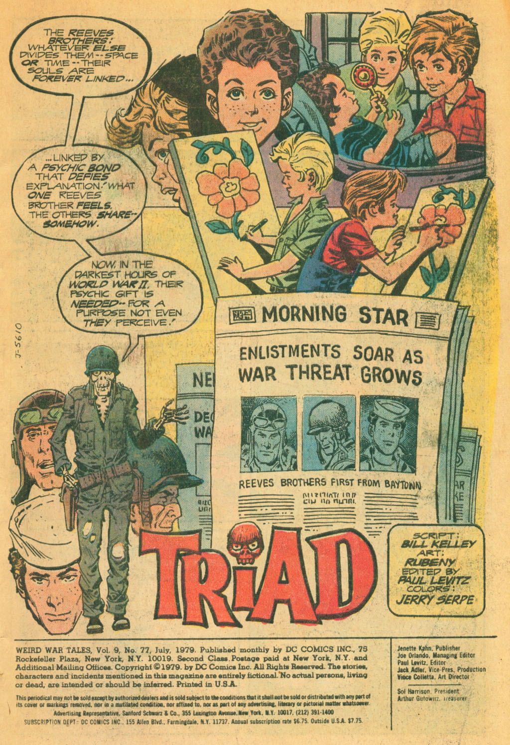 Read online Weird War Tales (1971) comic -  Issue #77 - 3