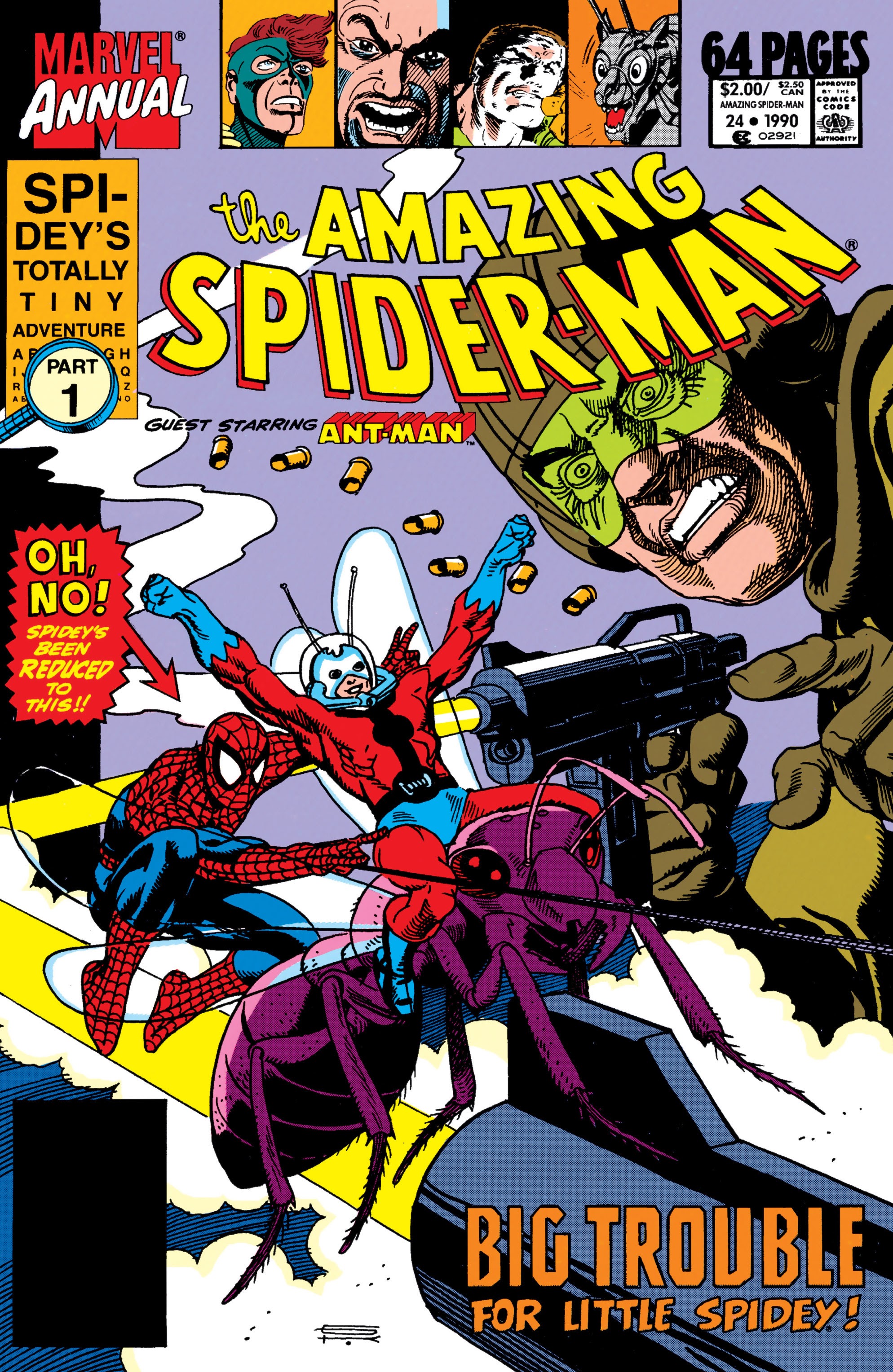 Read online The Amazing Spider-Man (1963) comic -  Issue # _Annual 24 - 1