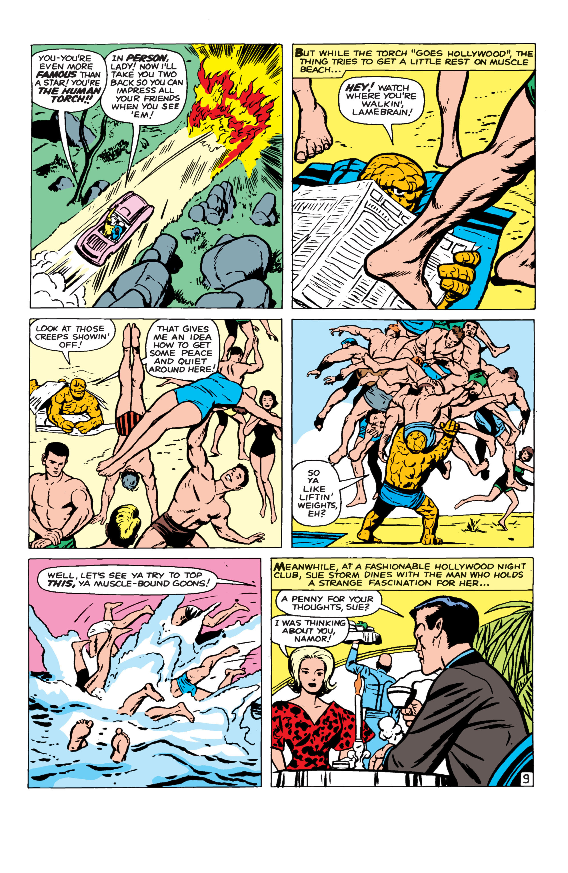 Read online Fantastic Four (1961) comic -  Issue #9 - 10