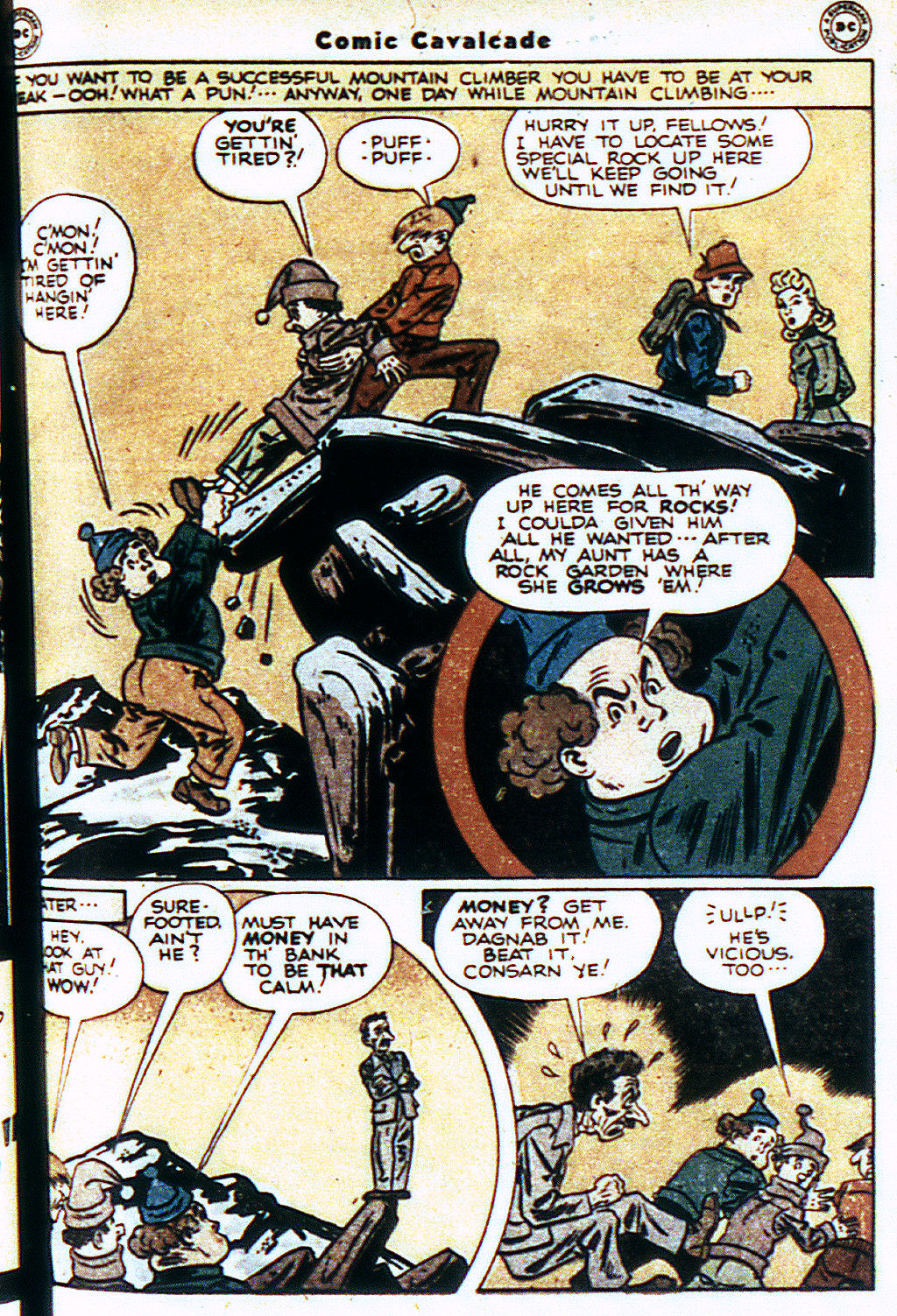 Read online Comic Cavalcade comic -  Issue #18 - 20