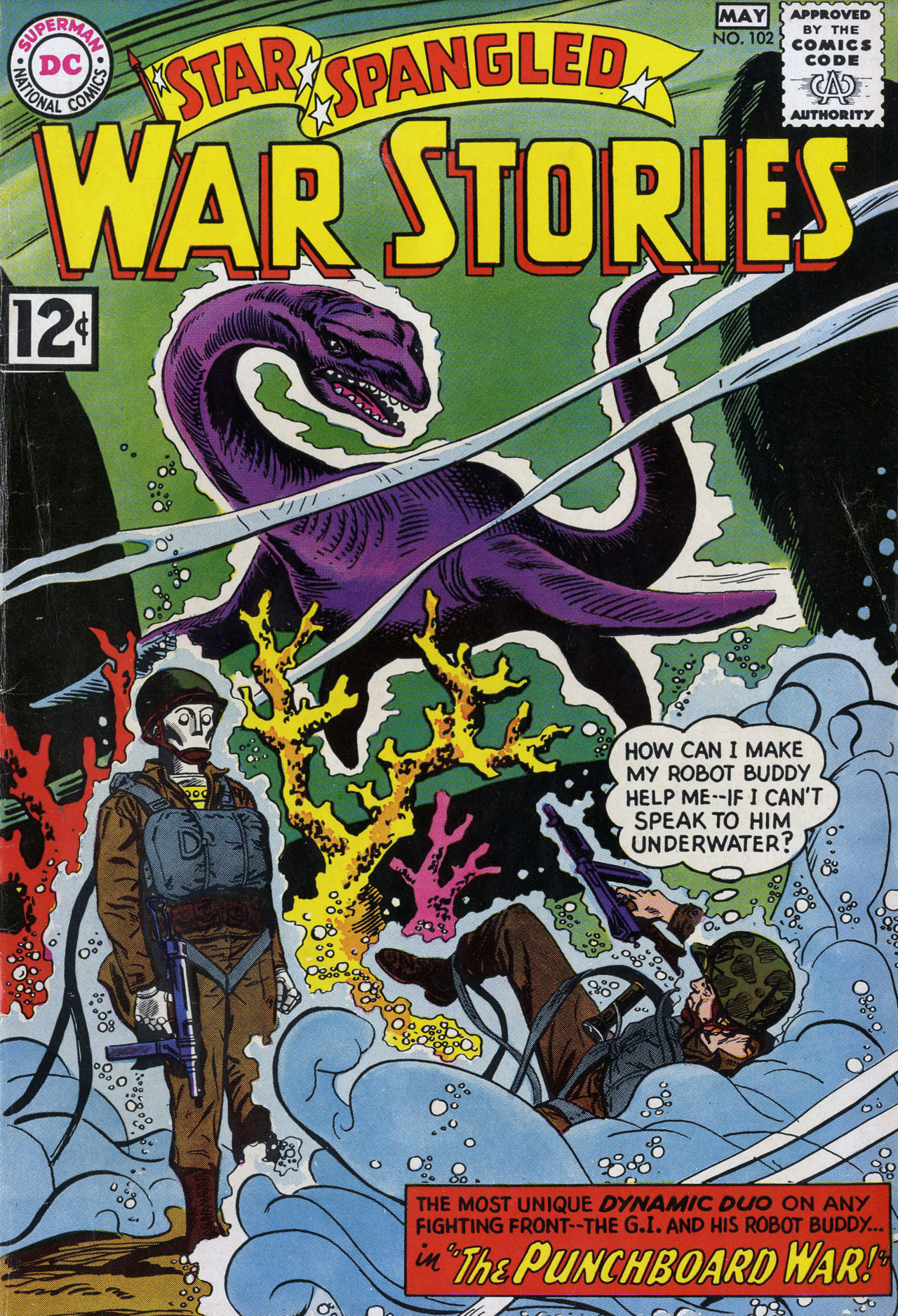 Read online Star Spangled War Stories (1952) comic -  Issue #102 - 1