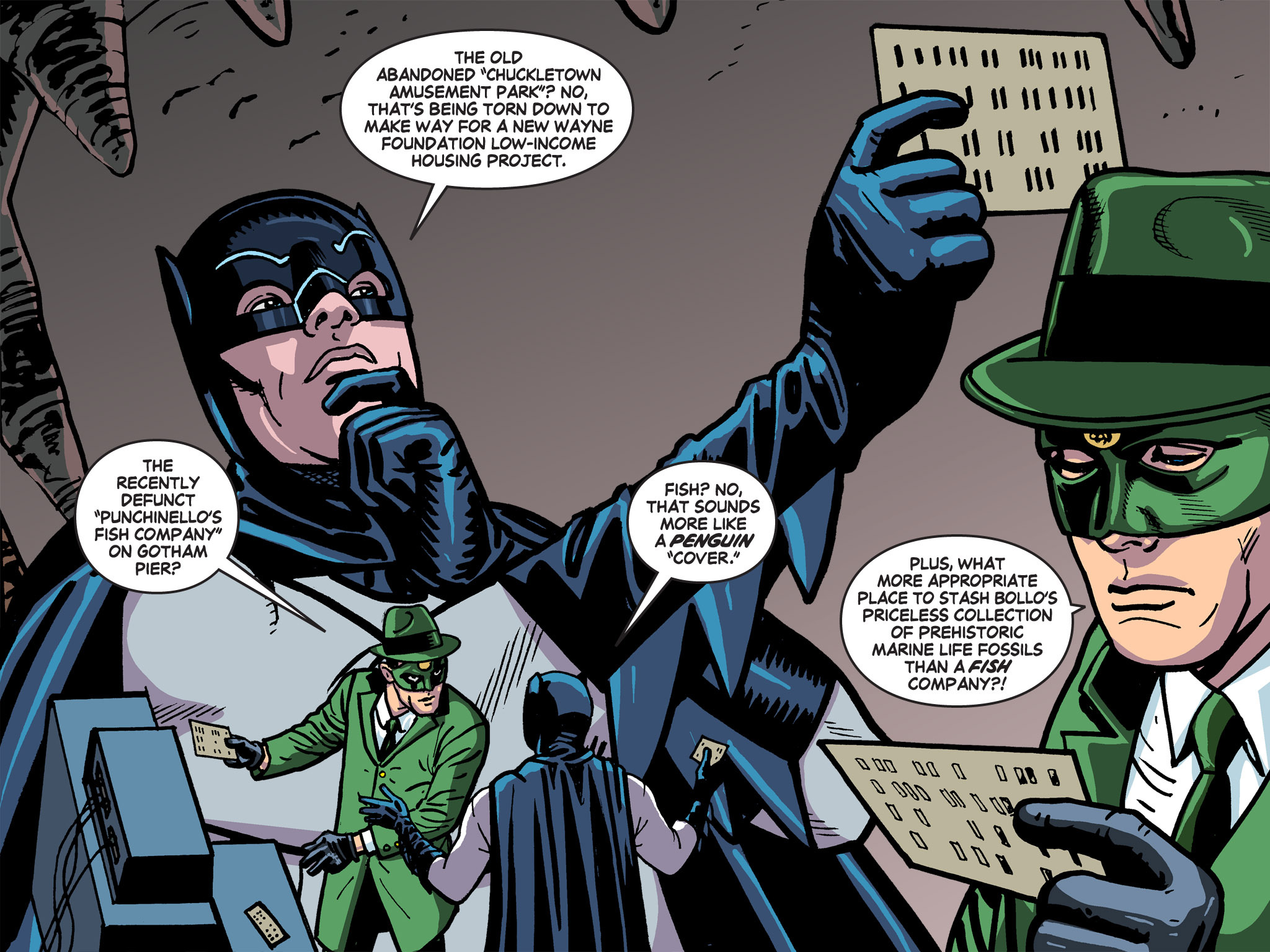 Read online Batman '66 Meets the Green Hornet [II] comic -  Issue #5 - 68
