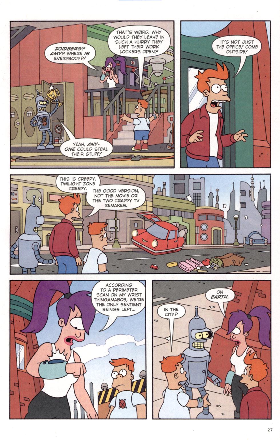 Read online Futurama Comics comic -  Issue #16 - 28