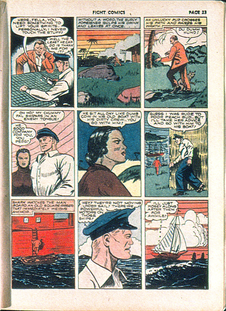 Read online Fight Comics comic -  Issue #13 - 25