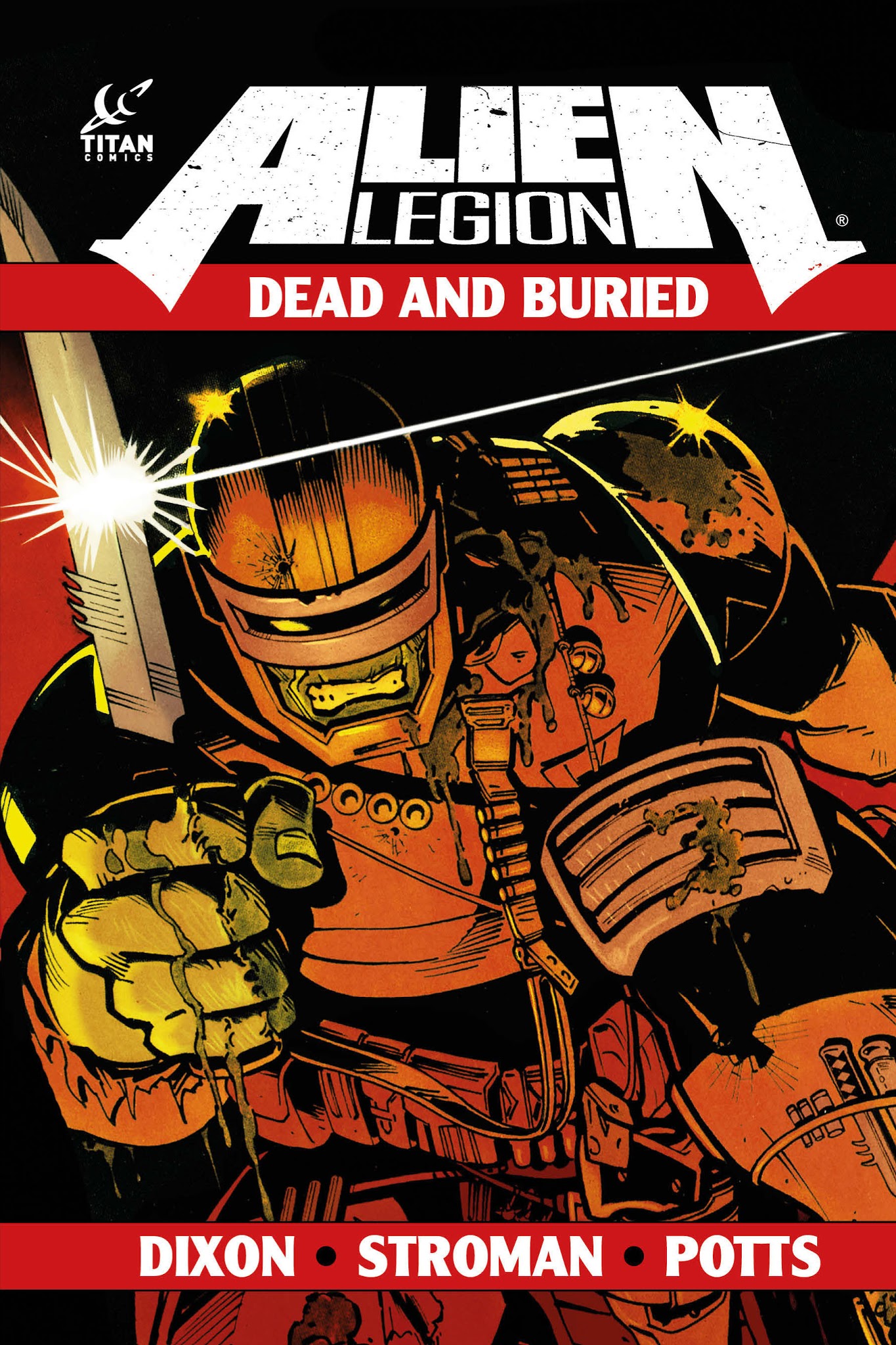 Read online Alien Legion: Dead and Buried comic -  Issue # TPB - 1