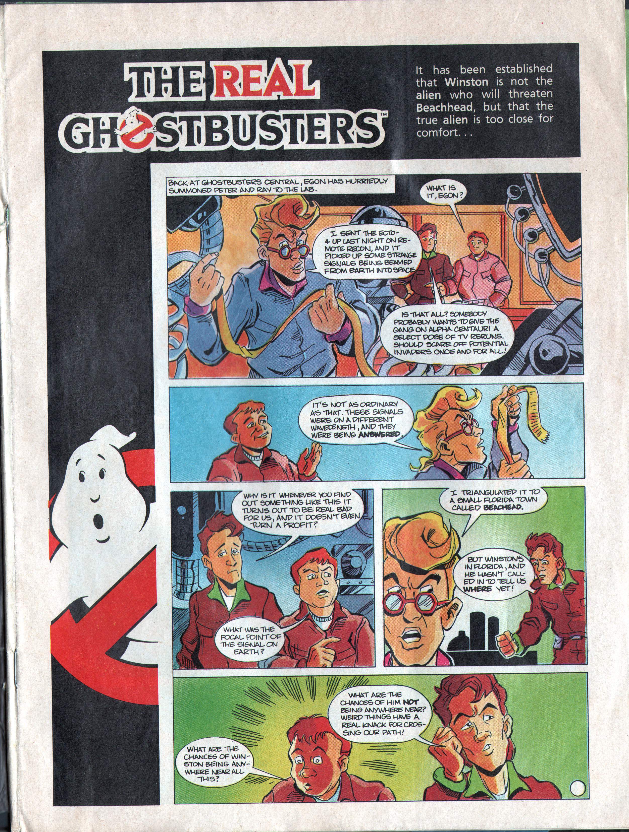 Read online The Real Ghostbusters comic -  Issue #176 - 19