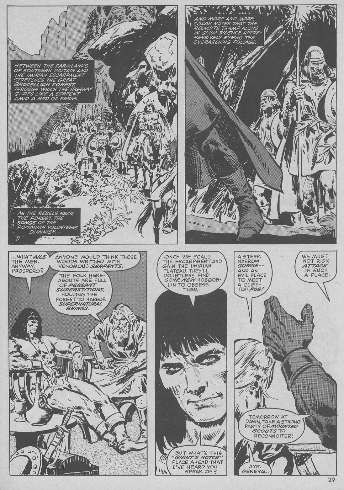 Read online The Savage Sword Of Conan comic -  Issue #51 - 29