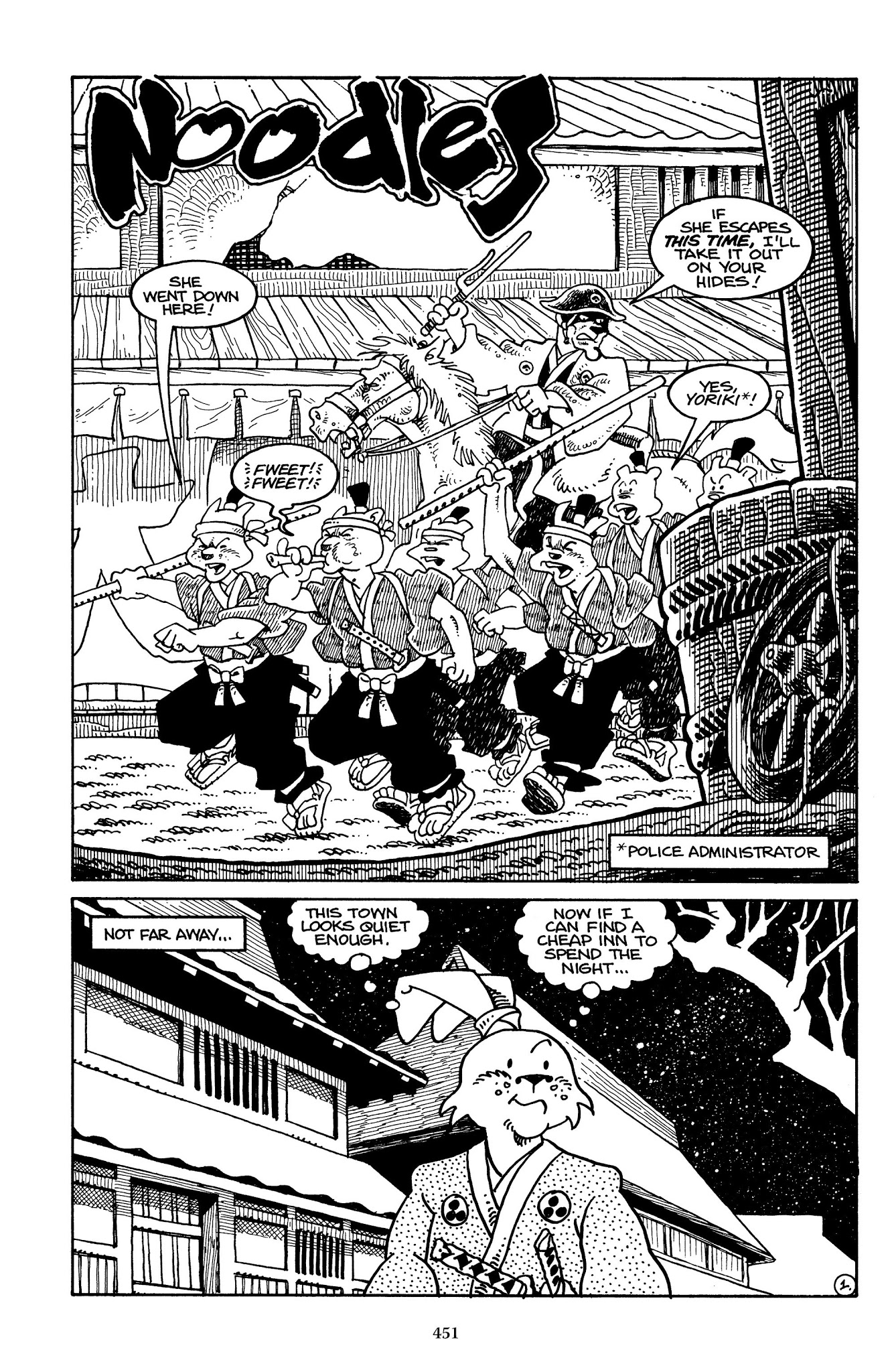 Read online The Usagi Yojimbo Saga comic -  Issue # TPB 1 - 441